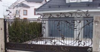 Купить откатные ворота кованые Чернушка, цена от 2862 руб.