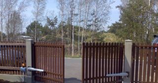 Купить распашные ворота из штакетника Чернушка, цена от 2809 руб.